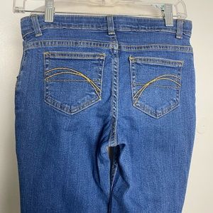 Sale   2 for $10 Arizona Jean girls medium wash distressed adjustable size 14 S